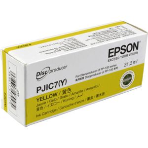 Epson Discproducer PJIC7(Y) geel (C13S020692) - Inktcartridge - Origineel