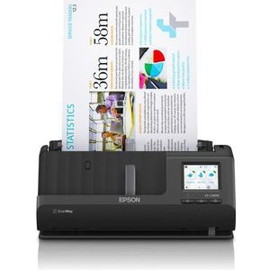 Epson ES-C380W Scanner met ADF + invoer voor losse vellen 600 x 600 DPI Zwart