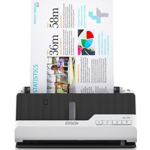 Epson DS-C330 Scanner met ADF + invoer voor losse vellen 600 x 600 DPI A4 Zwart, Wit