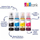 Epson EcoTank ET-2870 A4 - All-in-One Inkttank Printer - Zwart