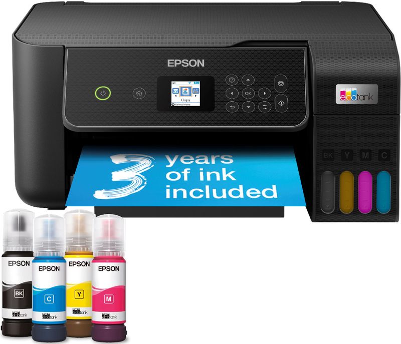 Epson EcoTank ET-2870 A4 - All-in-One Inkttank Printer - Zwart