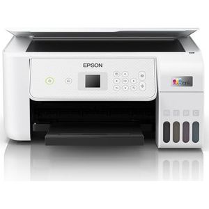 Epson EcoTank ET-2876 - A4-Inkjetprinter - Wit - Inkttank - Mobiel Printen