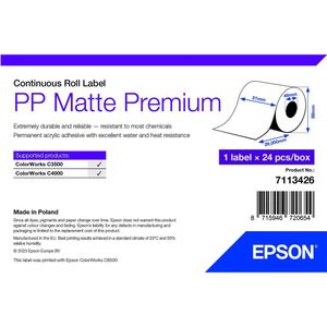Epson 7113426 PP matte label 51 mm x 29 m (origineel)