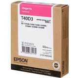Epson ULTRACHROME XD2 MAGENTA T40D340 50ML inktcartridge 1 stuk(s) Origineel
