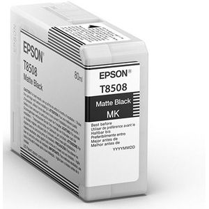 Epson T8508 inktcartridge mat zwart (origineel)