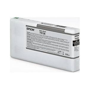 Epson T9138 - 200 ml - mattschwarz - original - Tintenpatrone - für SureColor SC-P5000 STD Spectro, SC-P5000 Violet, SC-P5000 Violet Spectro