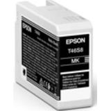 Epson - Singlepack Matte Black T46S8 - Inkt - 25ml - UltraChrome Pro 10