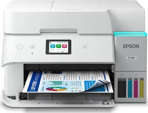 Epson - EcoTank ET-4956 - Printer - Wit - A4 - Kleur