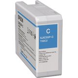 Epson - Inkt - Cyan - 80ml - Voor ColorWorks CW-D6000/6500