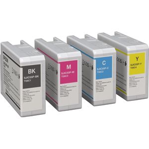 Epson - Inkt - Geel - 80ml - Voor ColorWorks D6000/6500