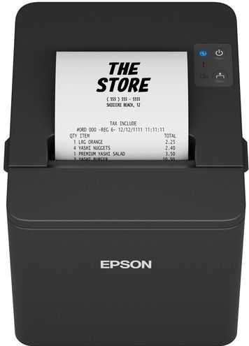 Epson - TM-T20IV - Ontvangstbewijs Printer - Zwart - Thermische Directprinter