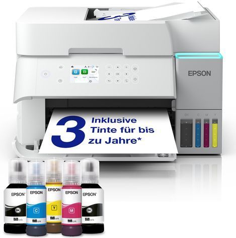 EcoTank ET-3956 - A4 Inkjetprinter - Multifunctioneel - Dubbelzijdig Printen - Navulbare Inkttanks
