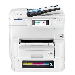 EPSON WorkForce Pro EM-C8100RDWF BAM 4 in 1 Tintenstrahl-Multifunktionsdrucker grau