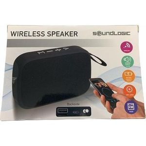 Soundlogic Wirelles Speaker BT - Zwart