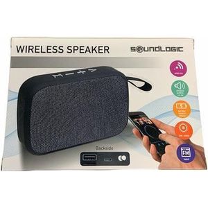 Soundlogic Wirelles Speaker BT - Grijs