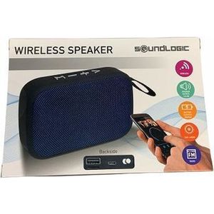Soundlogic Wirelles Speaker BT - Blauw