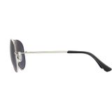 Amoer Zonnebril - Kinderen - Zilverkleurig Metaal