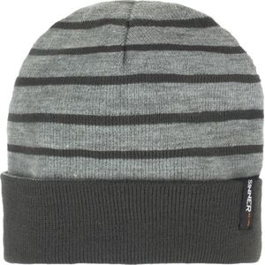 Sinner Valley Beanie Dark Heren Muts - Grijs - One Size