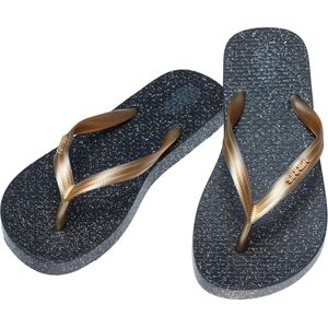 SINNER Padank Dames Slippers - Zwart - Maat 36