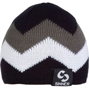 Sinner - Dixville Beanie - Gebreide Muts - One Size - Zwart