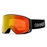 Skibril Sinner Olympia + Matte Black Double Orange Sintrast