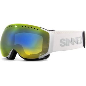 Sinner ski bril Emerald wit (goudkleurige lens)