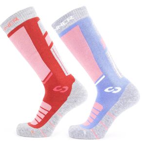 Sok Sinner Pro Socks Double Pack - Roze - Mix van Materialen