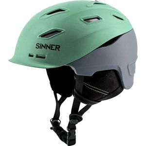 SINNER X PHBG - Serfaus skihelm - Groen / Grijs - Maat L