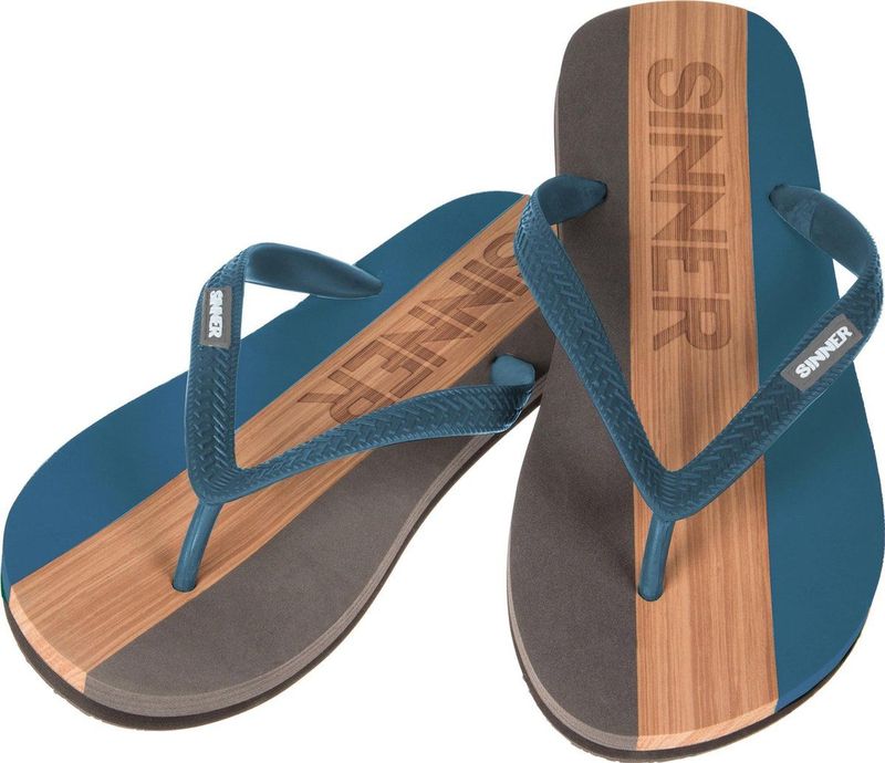 Sinner - Capitola - Slippers - Blauw/Bruin