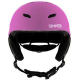 Sinner Bingham Skihelm - Mat Roze L (59-63cm)