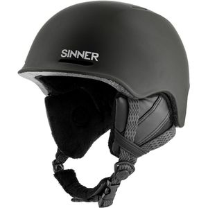 Sinner fortune skihelm in de kleur zwart.