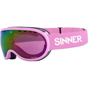 Skibril Sinner Vorlage S Matte Pink Double Full Pink Mirror Vent