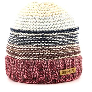 Sinner - Teton Beanie - Roze-Multicolour - 100% Acryl