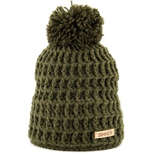 Muts Sinner Unisex Nordic II Beanie Moss Green