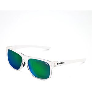 Sinner Spike zonnebril - Transparant wit - Polarised SINTEC® lens