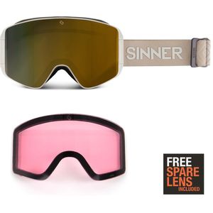 Sinner AURA skibril - Licht Grijs