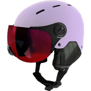 Sinner Typhoon Visor-Matte Light Purple-Red Mirror Cat.2-S (50-54) helm voor volwassenen, uniseks, meerkleurig (meerkleurig)