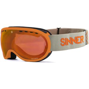 SINNER - VORLAGE S SKIBRIL - Mat Oranje - Unisex - Maat One Size