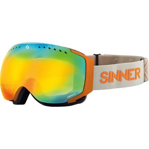 Skibril Sinner Emerald Matte Orange Double Full Orange Mirror Vent