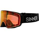 SINNER - SNOWGHOST SKIBRIL - Mat Zwart - Unisex - One Size