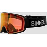 SINNER - SNOWGHOST SKIBRIL - Mat Zwart - Unisex - One Size