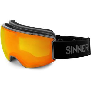 Boreas Skisbril - Mat Donkergrijs - Blauwe Sintrastâ® Lens + Oranje Sintrastâ® Lens