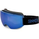 Sinner Boreas S Skibril 2023 - Blauw + GRATIS EXTRA LENS | Categorie 3