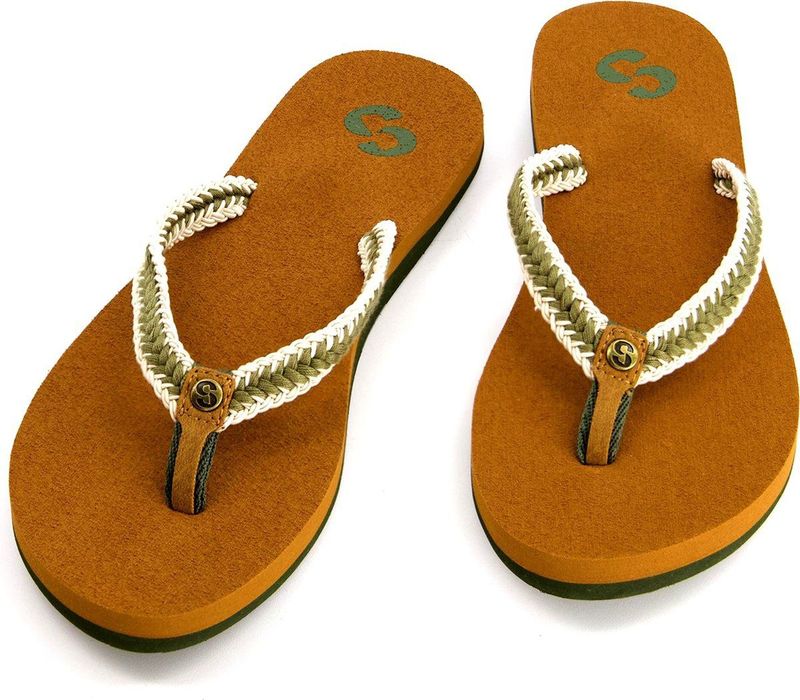 SINNER - tulip - Beach slipper dames - Groen-Multicolour