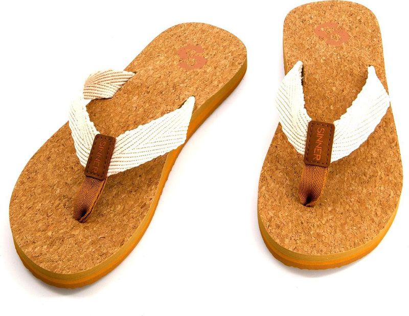 SINNER - Maya - Strandslipper Dames - Bruin - Comfortabel Ontwerp