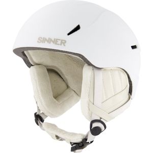SINNER - CREST - Skihelm - Wit - Inclusief TOXIC Skibril