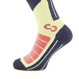 SINNER - PRO SOCKS LADIES DOUBLE PACK - PINK/YELLOW - Unisex - Maat 36-38