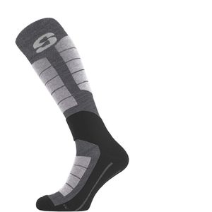 Merino Skisokken Unisex Enkele Verpakking - Zwart