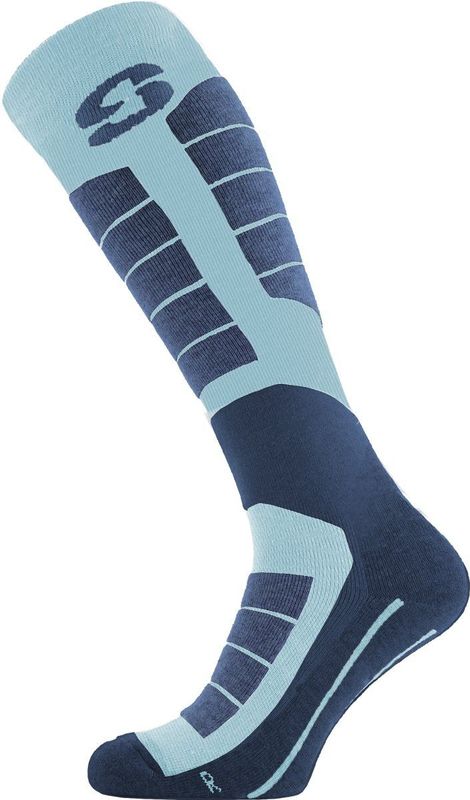 SINNER - SKI SOCKS MERINO SINGLE PACK - BLUE - Unisex - Maat 36-38