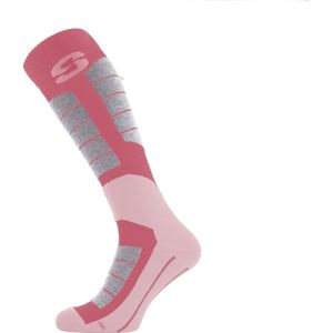 Merino Skisokken Dames Single Pack - Roze